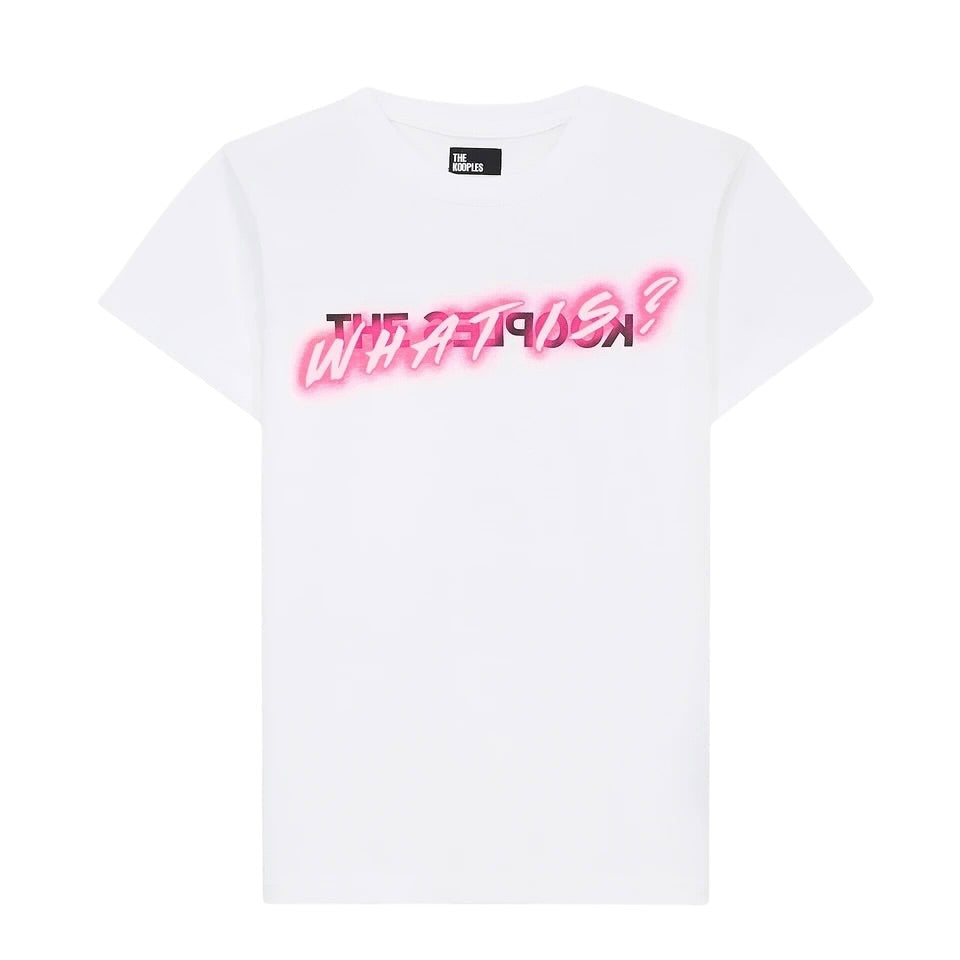 T-shirt What Is Blanc Unisexe
