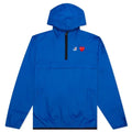 Kway X CDG : Kway Bleu HOMME (demi fermeture)