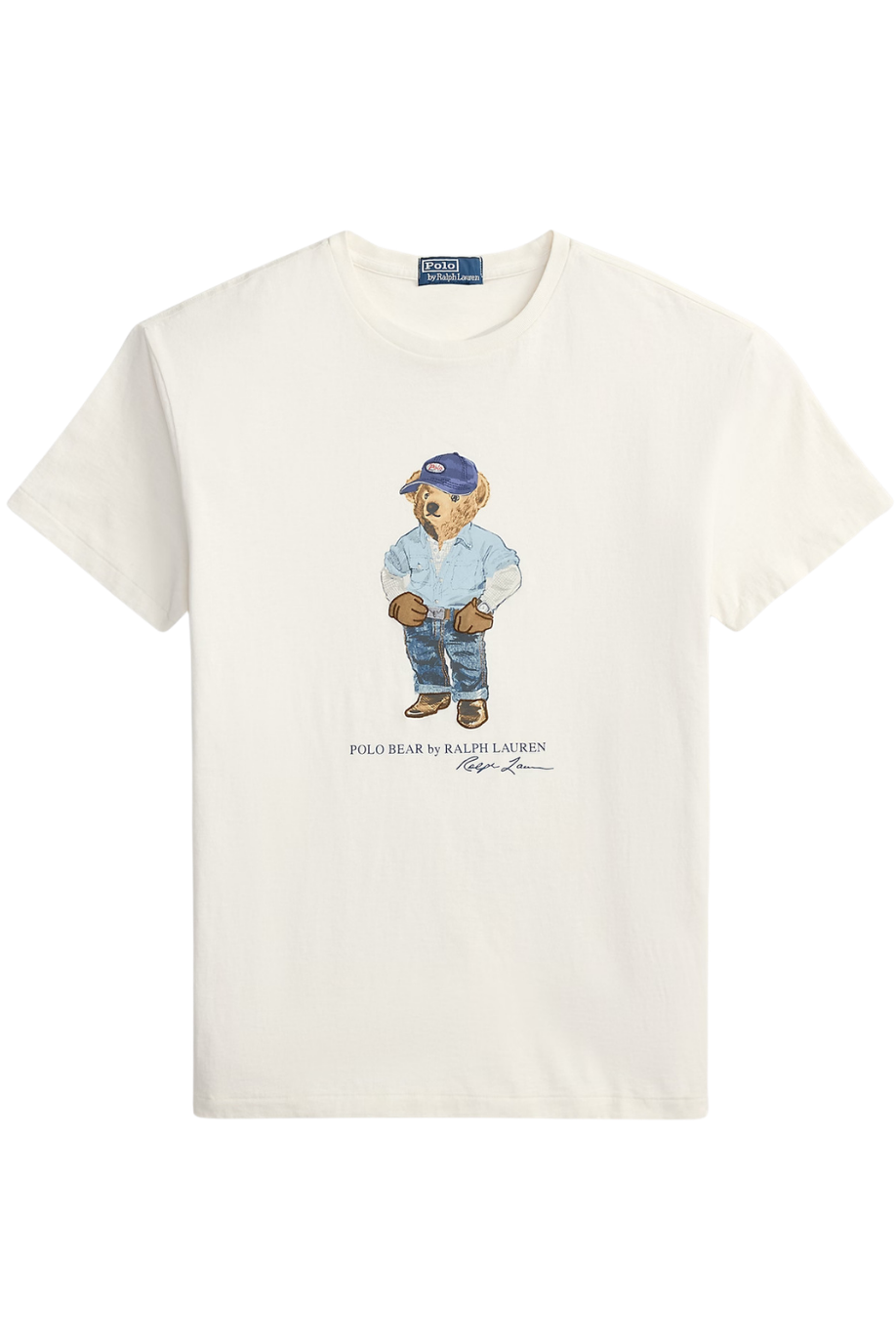 T-shirt Polo Bear Denim — vue 1