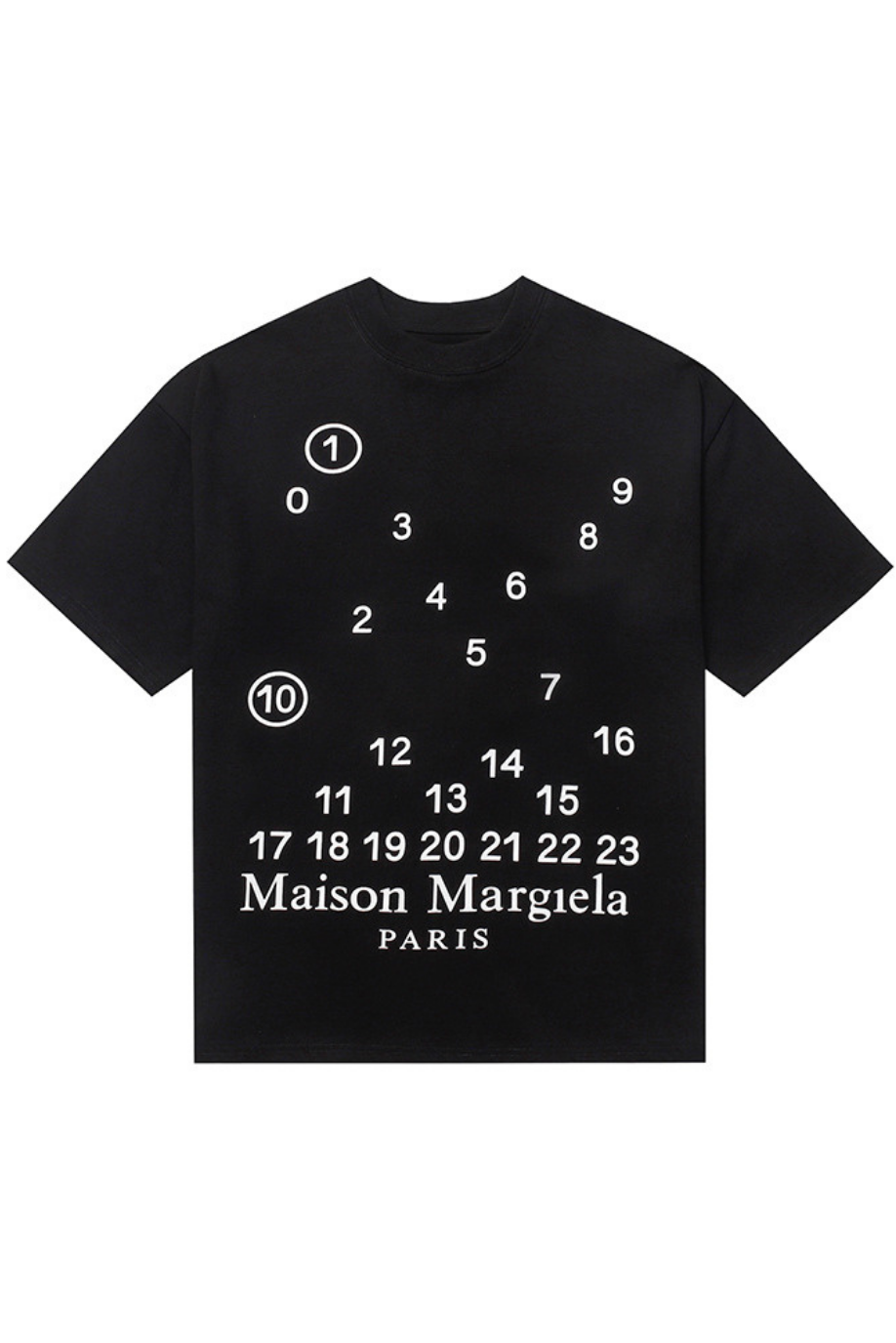 T-shirt Gat Numbers Motif — vue 2