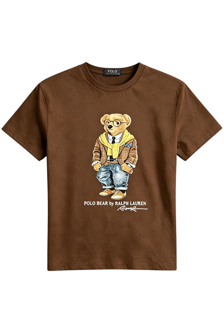 T-shirt Polo Bear Graphic — vue 3